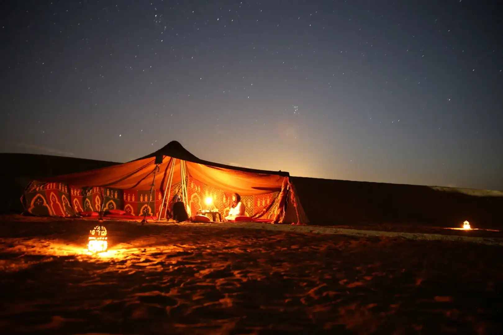 Emerald Travel Luxe Vakantie Oman Woestijn Nacht