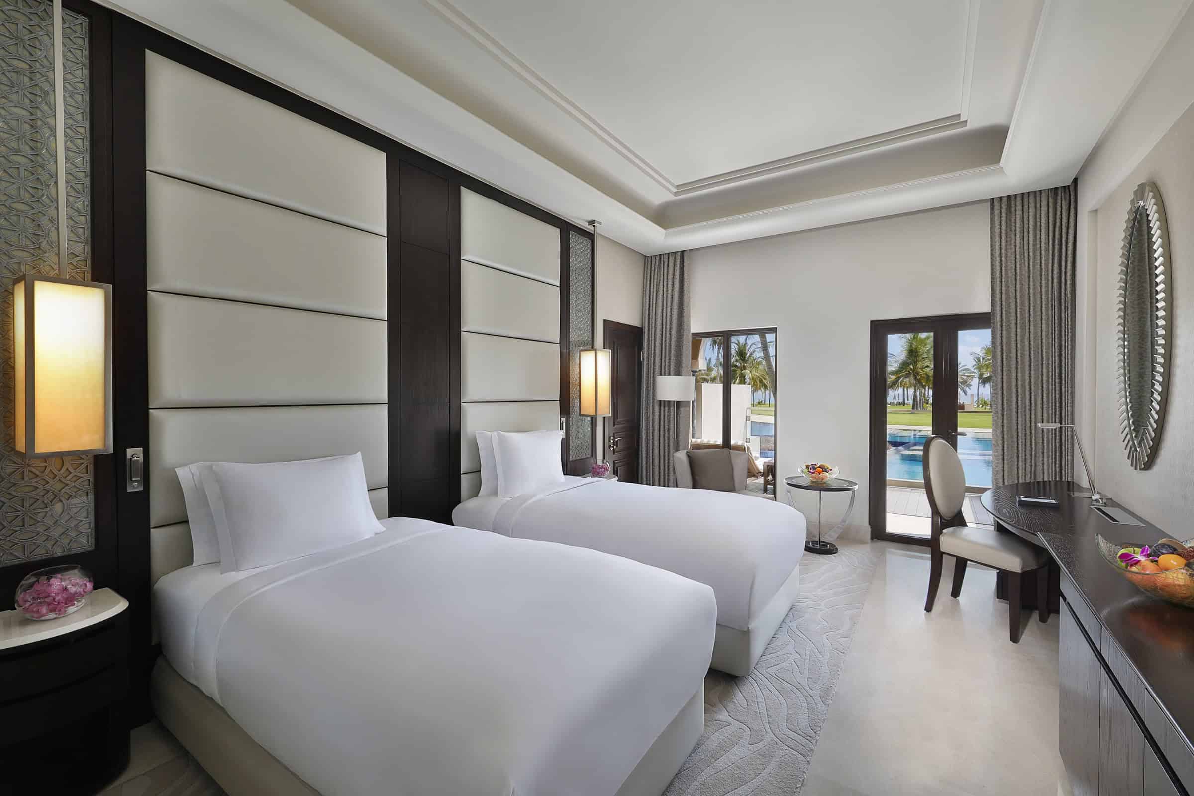 Al Bustan Palace Suite Twin Beds