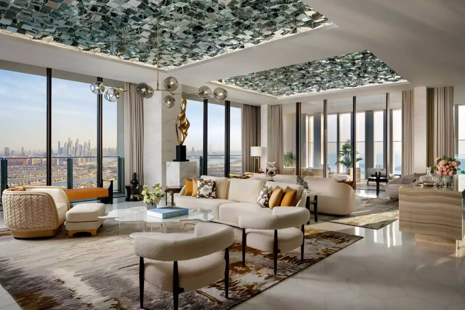 Atr Panoramic Penthouse Living Room View