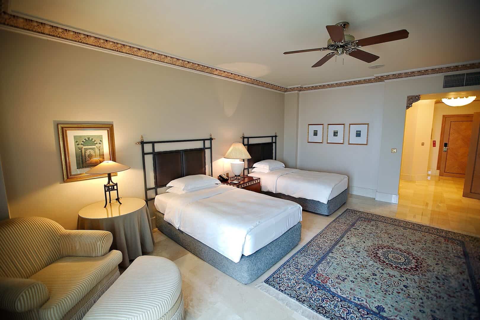 Grand Hyatt Muscat Oman Twin Beds