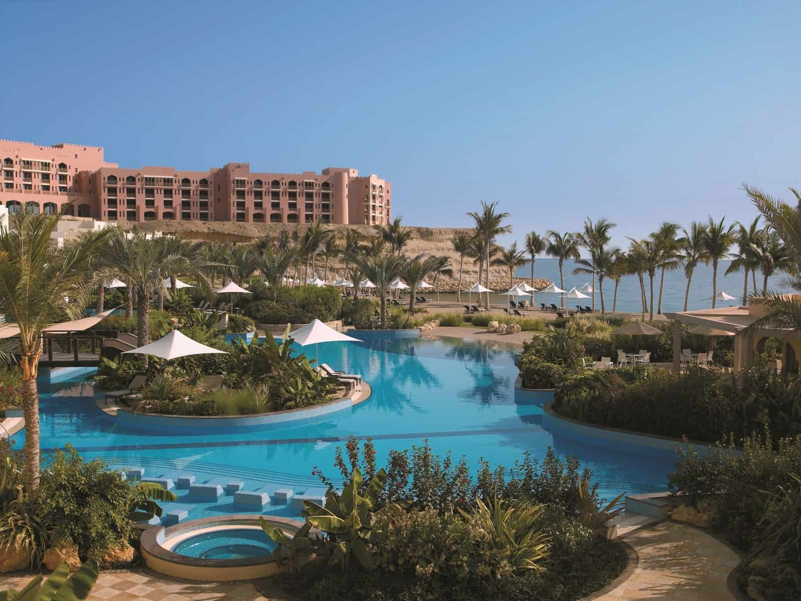 Hilton Muscat Al Bandar Oman Zwembad