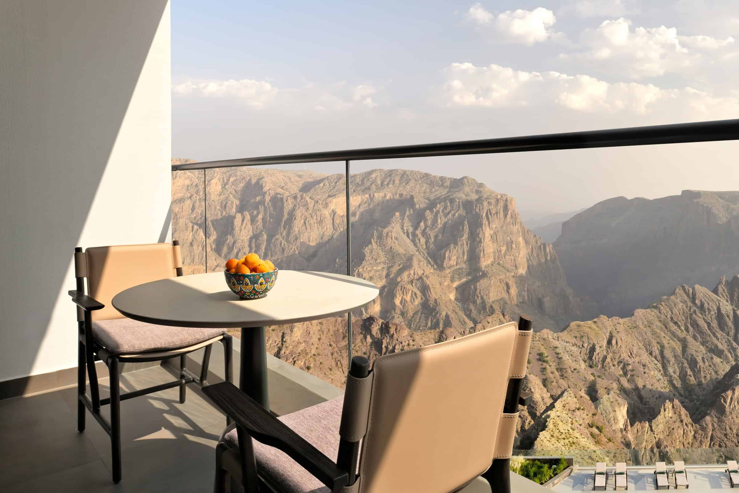 Indigo Jabal Akhdar Resort Spa Oman Balkon