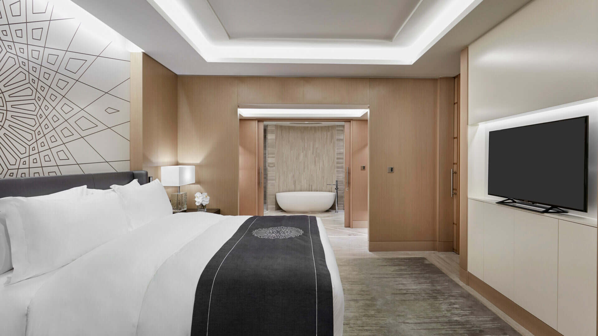 Intercontinental Doha Beach Spa Qatar Suite2