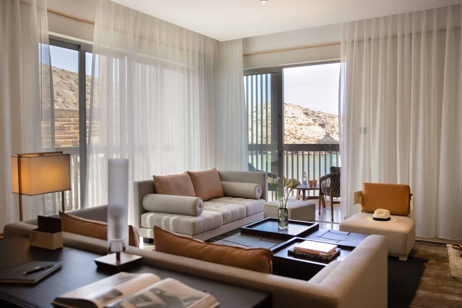 Jumeirah Muscat Bay Oman Suite Living