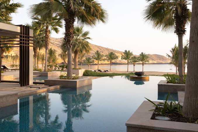 Jumeirah Muscat Bay Oman Zwembad