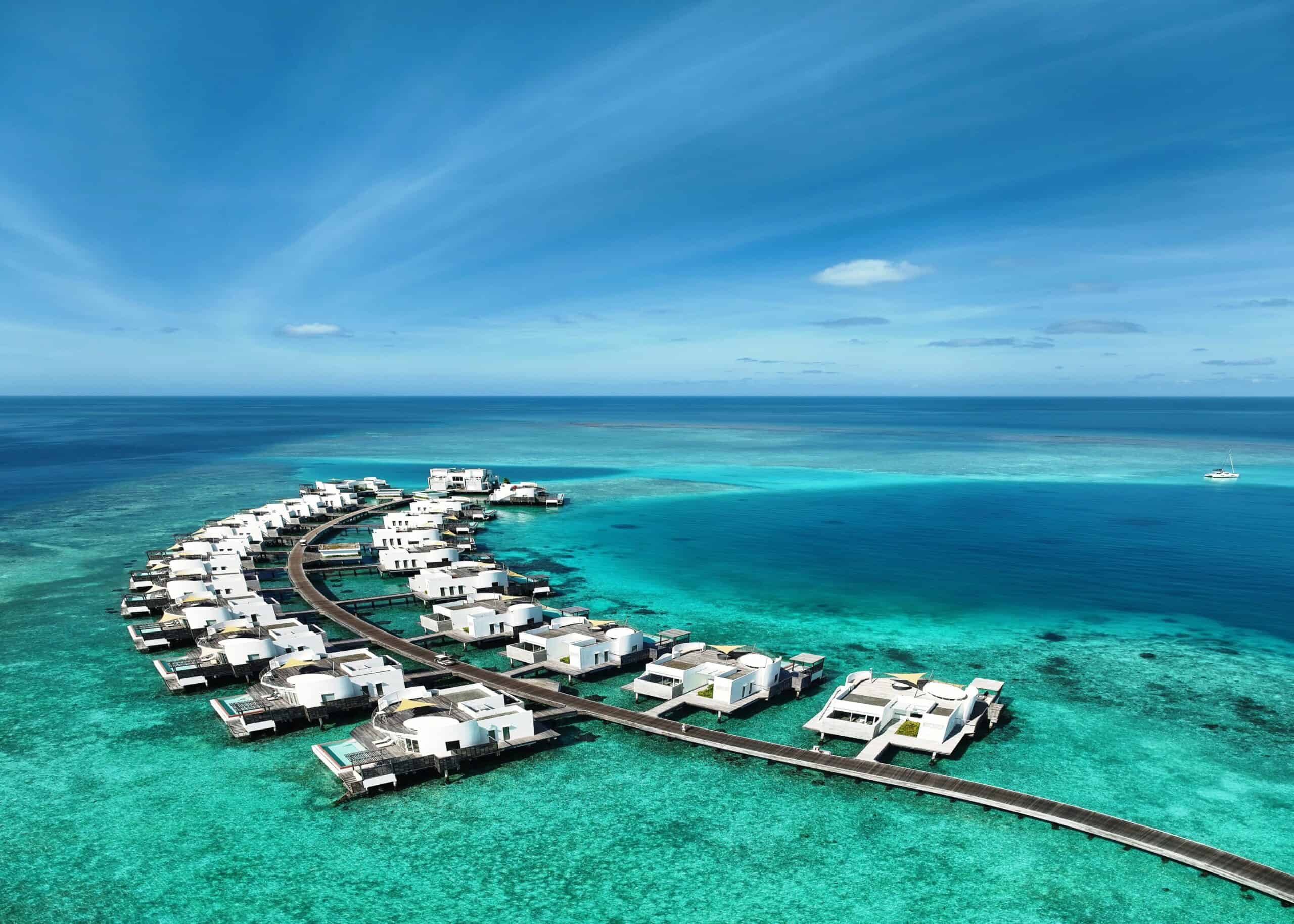 Jumeirah Olhahali Island Malediven Aerial