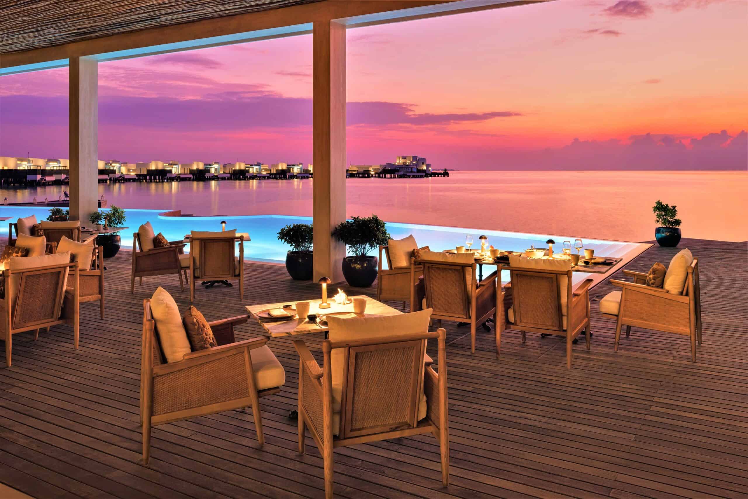 Jumeirah Olhahali Island Malediven Restaurant