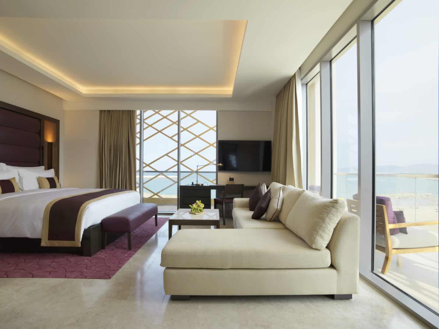 Kempinski Hotel Muscat Oman Kamer Balkon