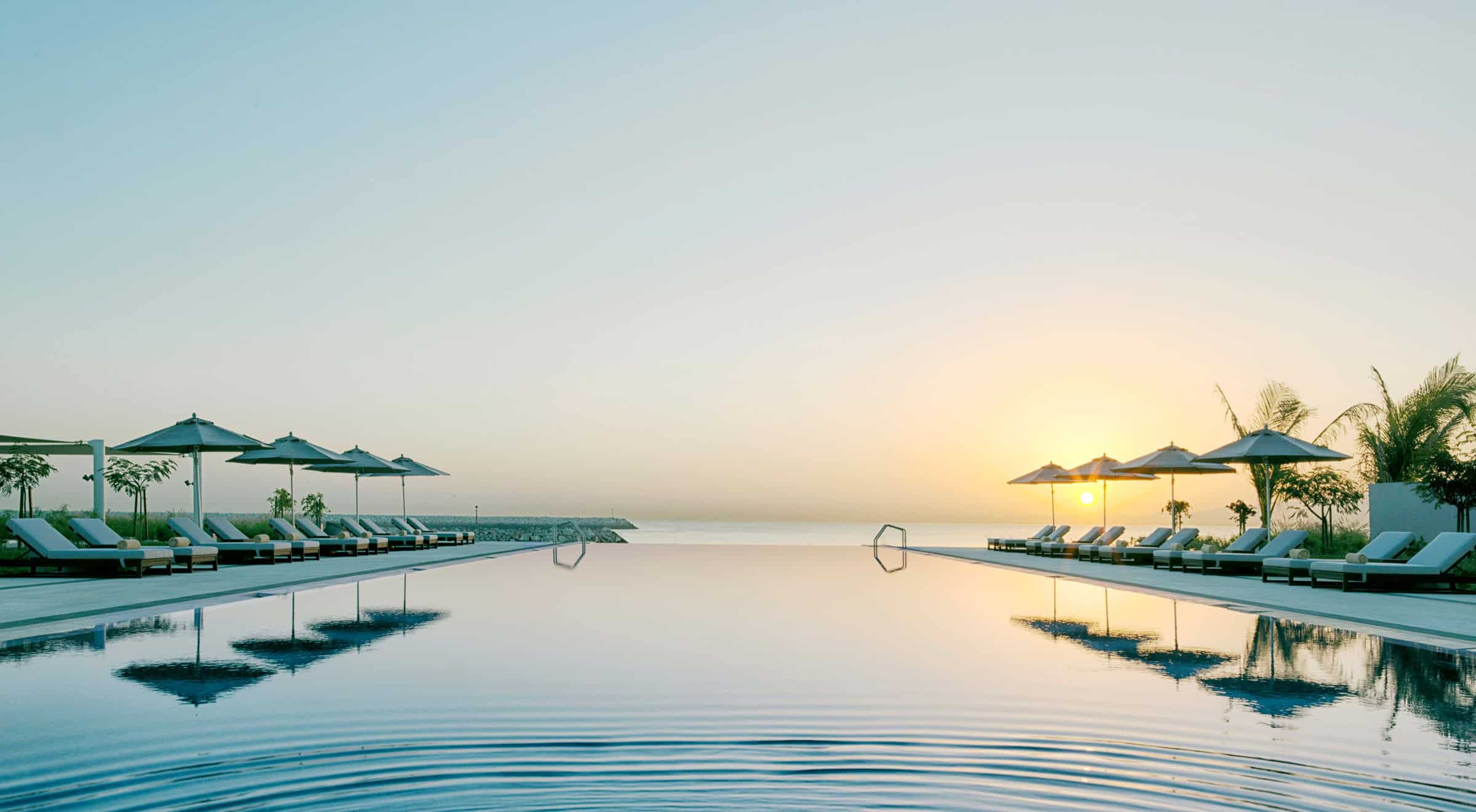 Kempinski Hotel Muscat Oman Zwembad