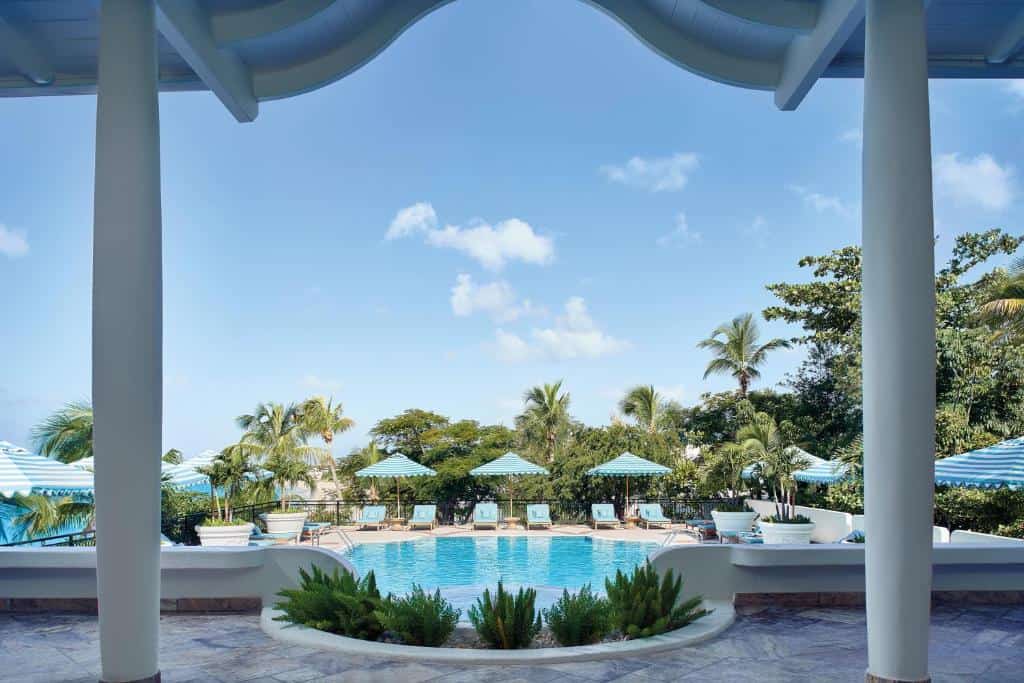 La Samanna Belmond Hotel St Maarten Liggbedden Zwembad
