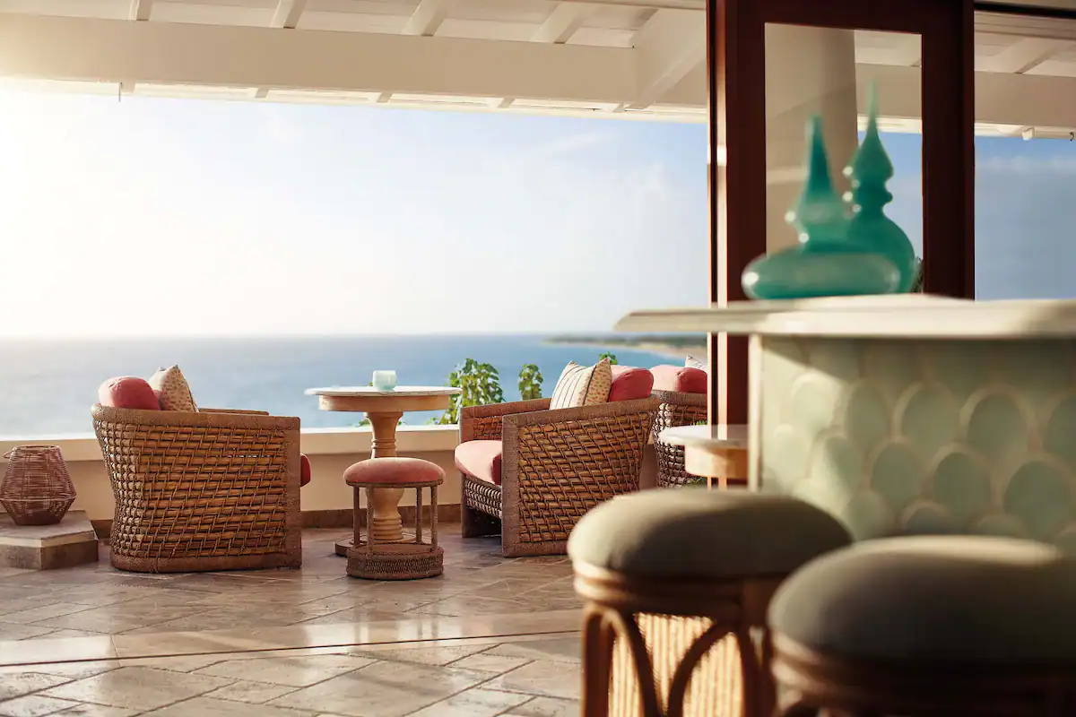 La Samanna Belmond Hotel St Maarten Terras