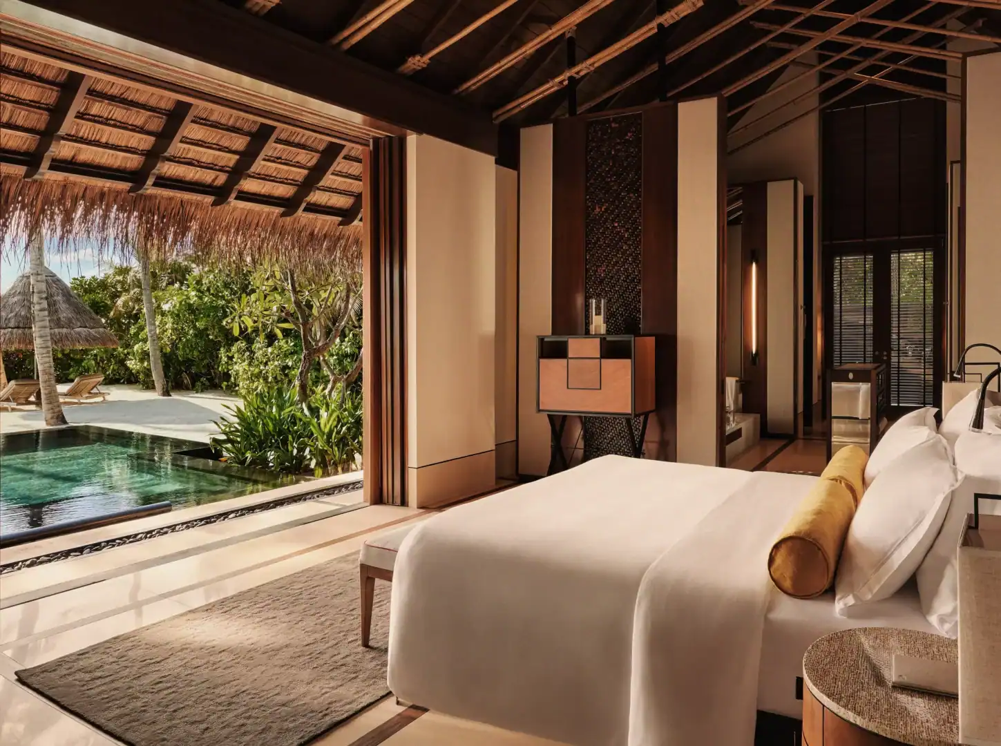 One&only Reethi Rah Malediven Beach Villa Met Zwembad