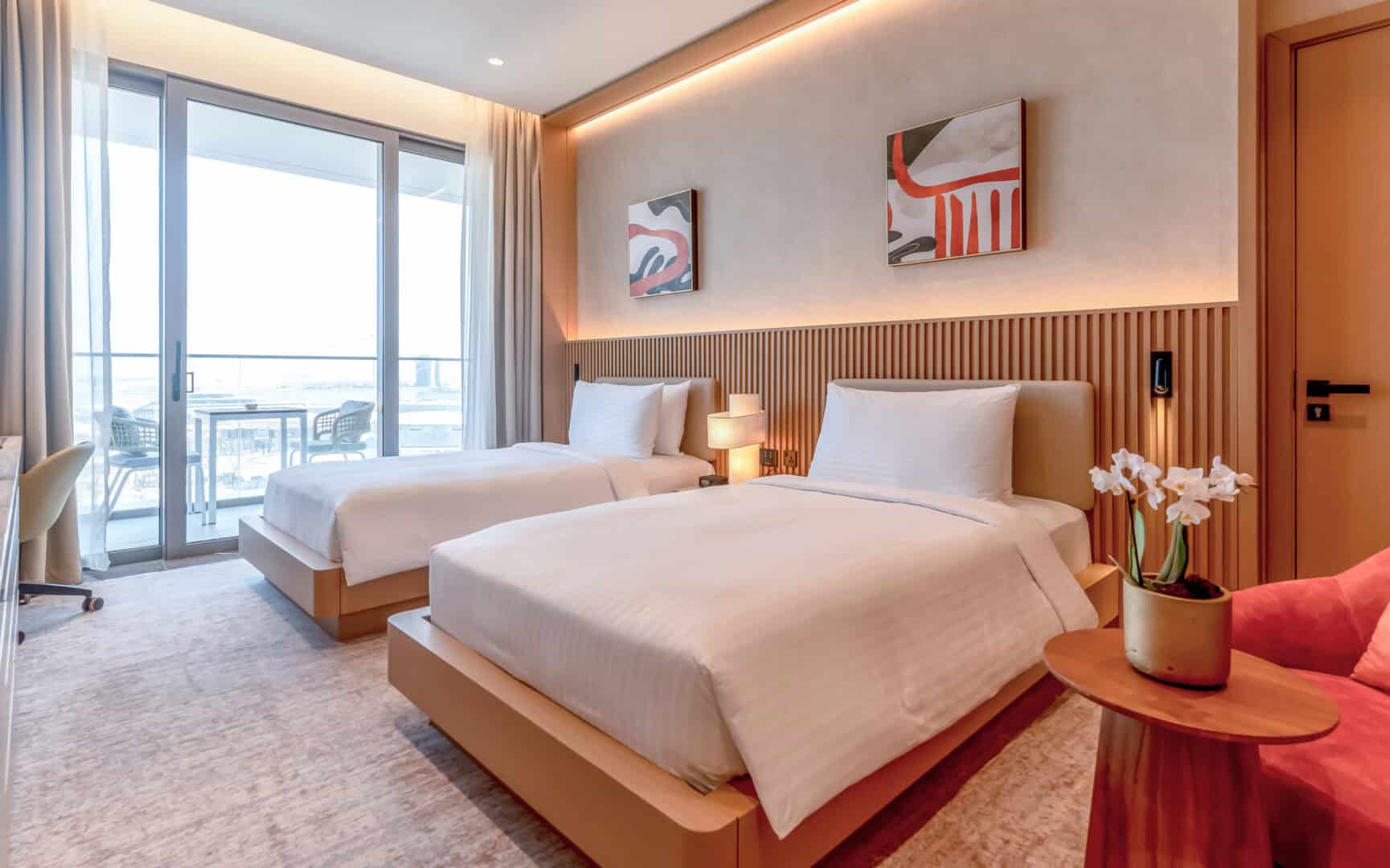 Rixos Premium Qetaifan Island Qatar Kamer Twinbeds