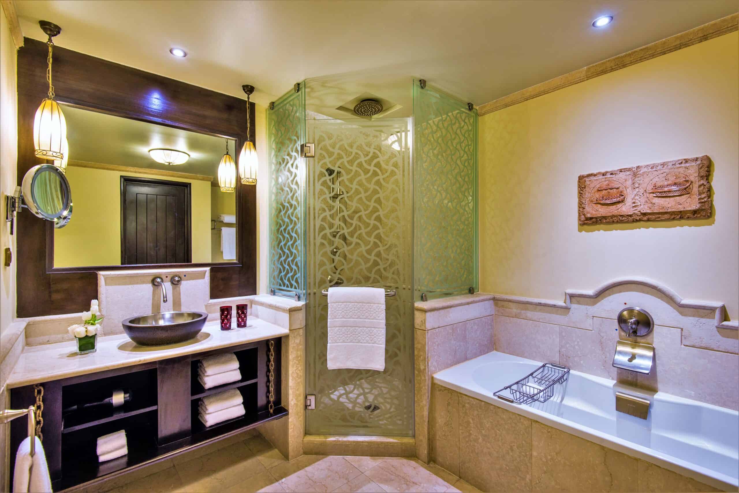 Sharq Village Spa Ritz Carlton Hotel Qatar Badkamer