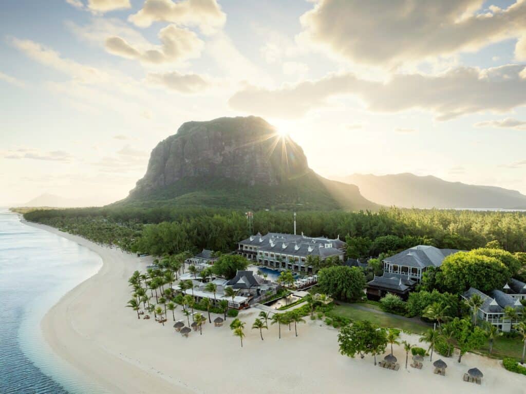 The St Regis Le Morne Resort Mauritius Aerial View