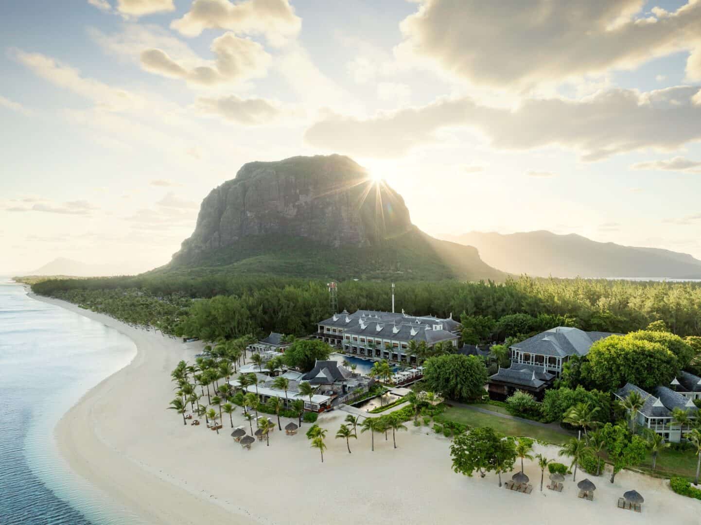 The St Regis Le Morne Resort Mauritius Aerial View